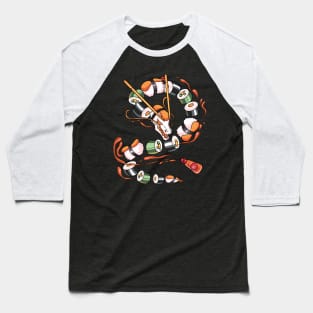 Sushi Dragon Baseball T-Shirt